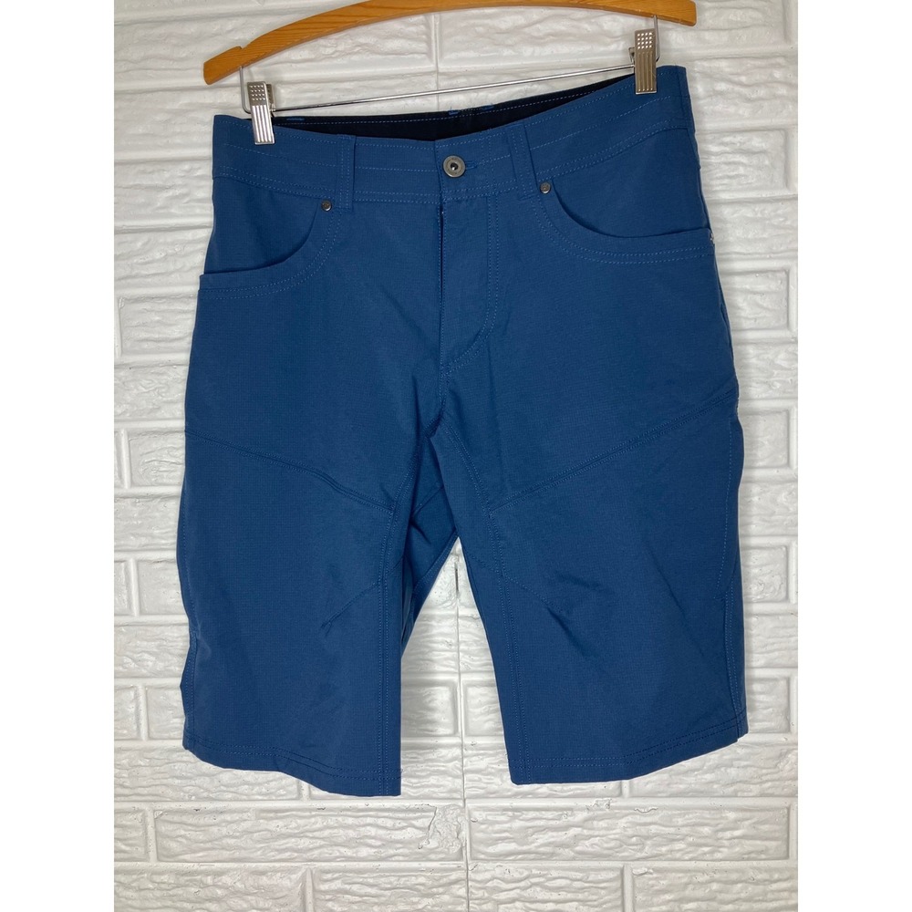 Kuhl Silencr‎ Kargo short bright blue men's size 31 rip stop material hiking